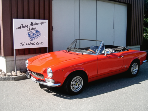 rotes Cabriolet